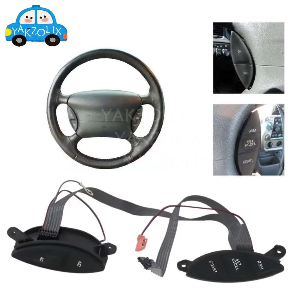 Interruptor de Control de Crucero para Volante de Ford Explorer, Ranger, F150, Lightning Truck, Edición Harley Davidson, Mercury Mountainee