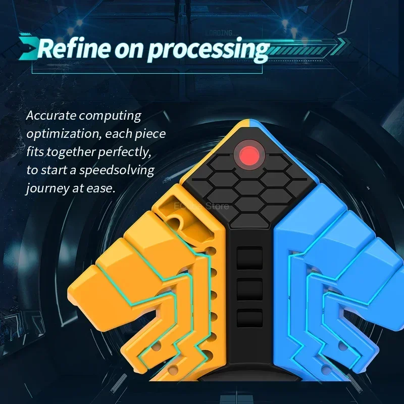 Diansheng-磁気マジックキューブ,パズルおもちゃ,銀河,11 m,11x11x11,スムーズな競争
