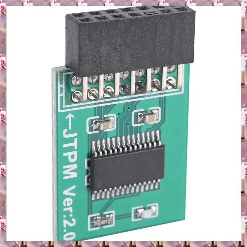 Modulo di sicurezza con crittografia 2025 TPM 2.0 Modulo LPC-14PIN scheda remota 14 pin LPC per modulo di sicurezza MSI TPM2.0 LPC 14 pin, TPM 2.0