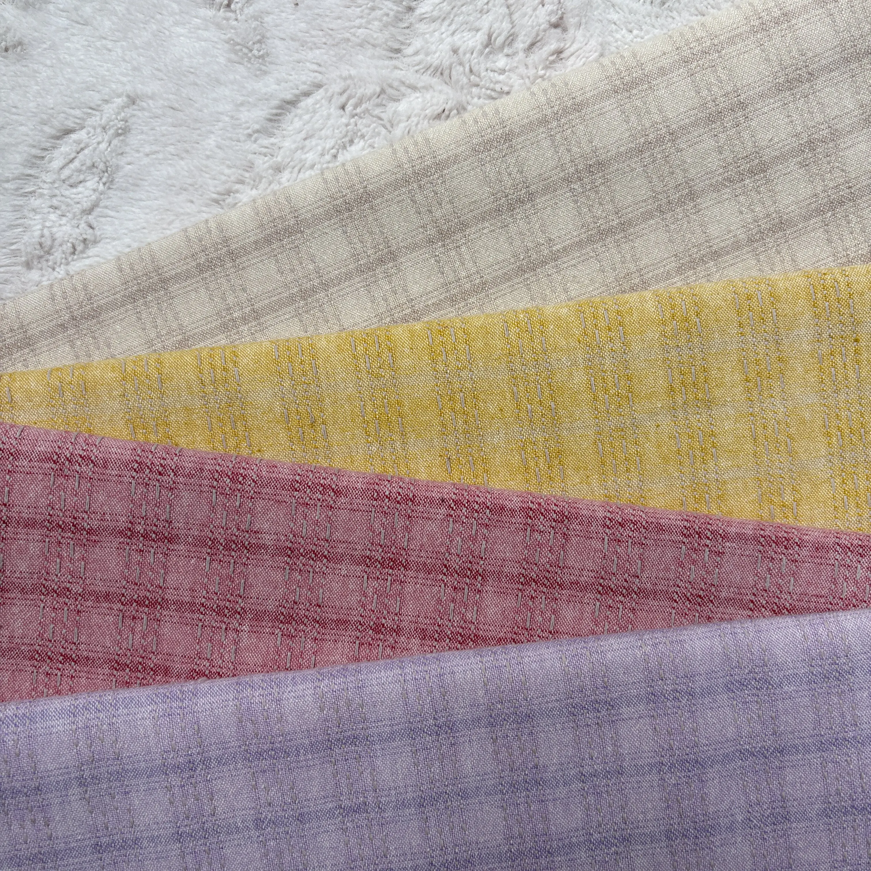 Tela de tela japonesa DIY Little Cloth teñida con hilo, para coser patchwork y quilting hecho a mano, para coser ropa de muñecas, telas para costura