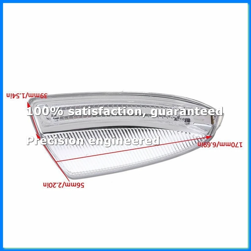 Side Door LED Light Lamps,Door Wing Mirror Turn Signal Light for - W204 W164 ML Class ML300 - Right-A68X