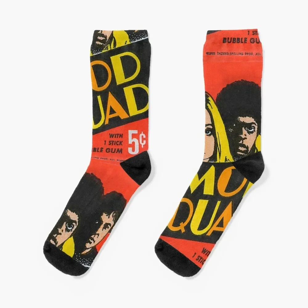 Mod Squad Television Show Bubble Gum Pack (1 Stick) 5? Socks hockey aesthetic Socks For Men Women's