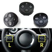 Car Steering Wheel Cruise Volume Control Switch Button Cover Lid For BMW MINI Cooper R55 R56 R57 R58 R59 R60 R61 2007-2014