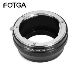 FOTGA Lens Mount Adapter for Nikon AI/AI-S F Mount Lens Compatible with Sony E-Mount NEX5T/6/7/F3 A6000 A6100 A6300 A6400 A6500