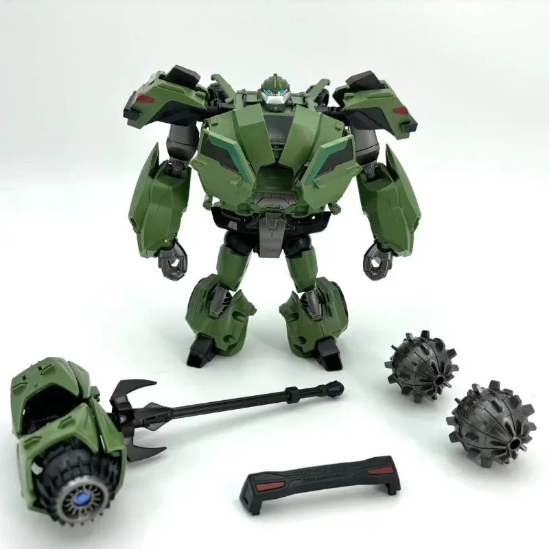 Gepantserd voertuig Vervorming Robot Anime Action Figure Speelgoed Ornament Model Cartoon Jongen Brithday Kerstcadeaus Woondecoratie