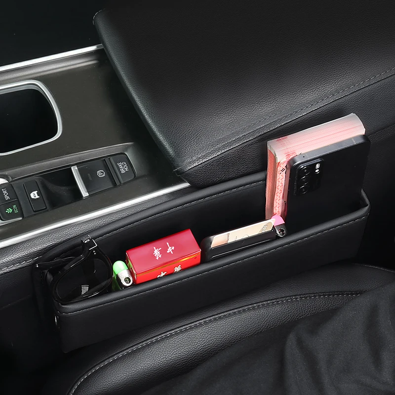 

For Ford Ranger FX4 2019 2020 1pc Car Seat Gap Filler Storage Box,For Holding Phones,Key,Card,Sundries Organizer Bag Accessories