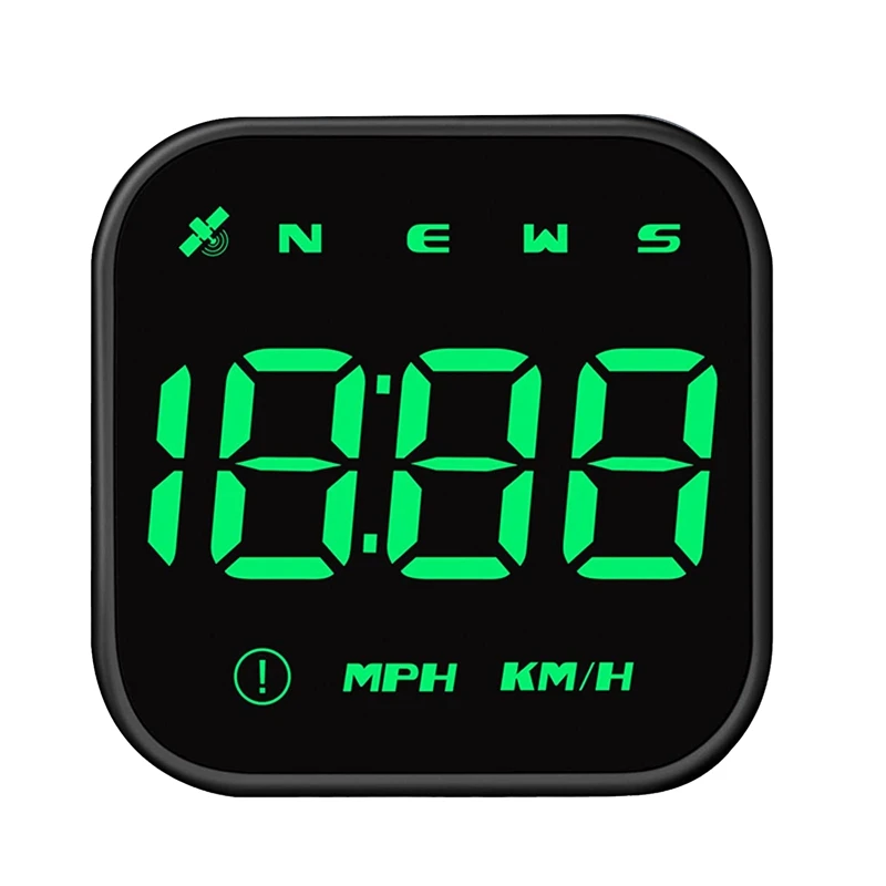 Car Head Up Display With Speed MPH, Overspeed Car Alarm Fatigue Driving Reminder For All Car Motorcycle