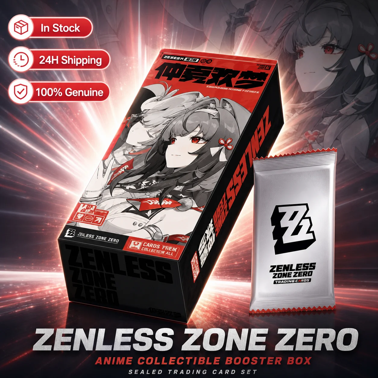 100% Original Shining Soul Zenless Zone Zero TCG Vol.2 Sammelkarten, Ridu Things Serie, schönes Geschenk für Spielkarten.
