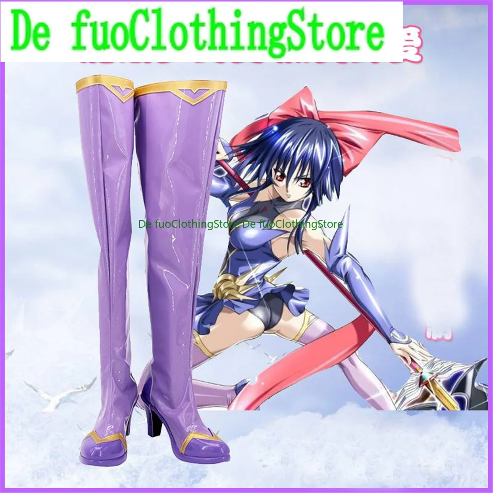 Defuo Magical girl Ai Love Cosplay Shoes Boots Christmas Game Anime HalloweenShoes Store
