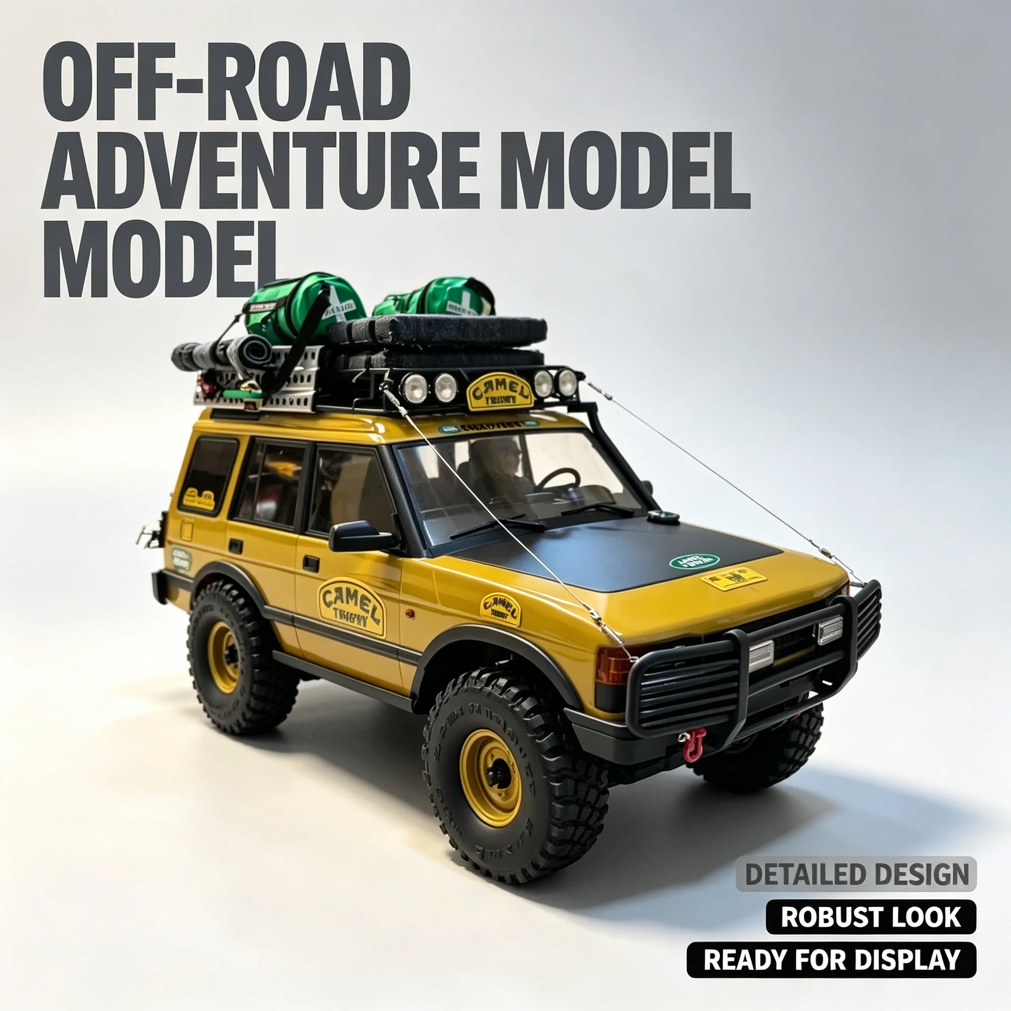 Fcx10 1/10 Scale Camel Trophy Edition Off‑Road Rc Rock Crawler 4wd Remote Control Hobby Model Realistic Best Gift Toy