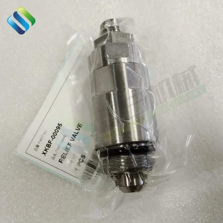 XKBF-00095 R110-7 R140LC-7 Excavator Machinery Part Relief Valve XKBF-00095