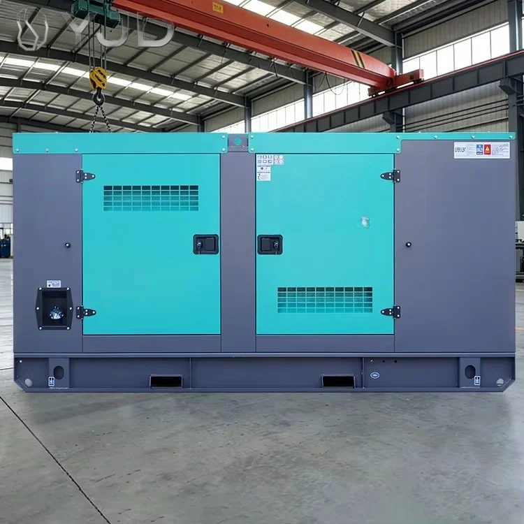 Cummi-ns Engine Electric Super Silent Diesel Generator 25kva to 400kva Options with ATS 50/60Hz Frequency Low RPM
