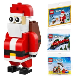 LEGO 30543 Christmas Train Collectible Building Set 30543 30474 Reindeer 30478 Jolly Santa 30584 Winter Holiday Train