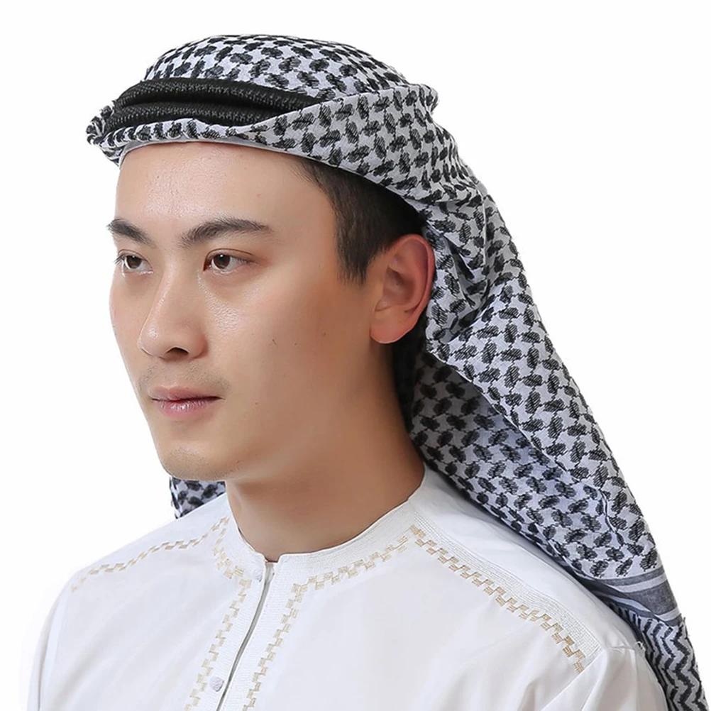 

Head Scarf Headband Arab Turban Braided Rope For Men Middle East Costume Accessories Dubai Wrap Masquerade Party Muslim