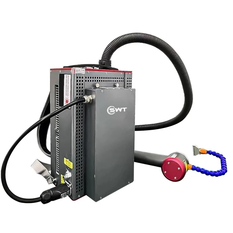 2024 Newest Design Mini Laser Rust Remover 50 Watt Metal Parts Welding Oxide Laser Cleaner