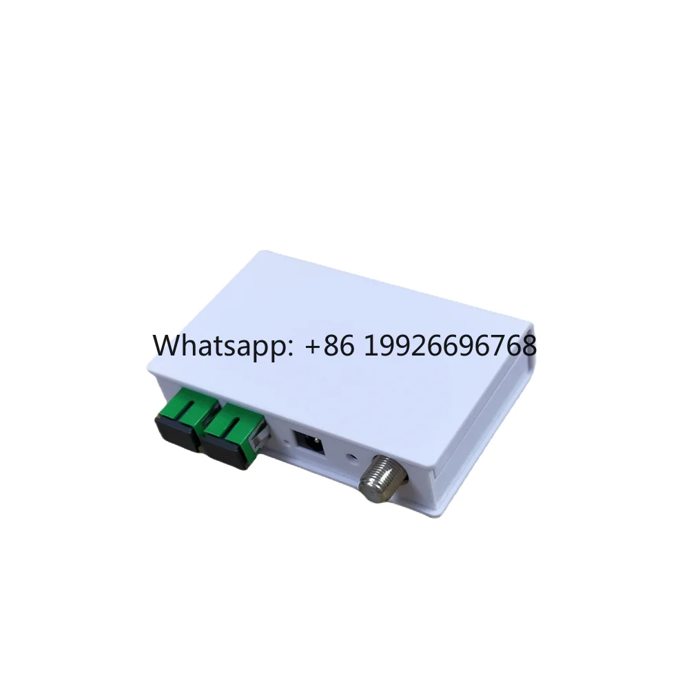 FTTH WDM CATV Optical Receiver Node with WDM Satellite Radio & TV Broadcasting cable tv Optical receiver
