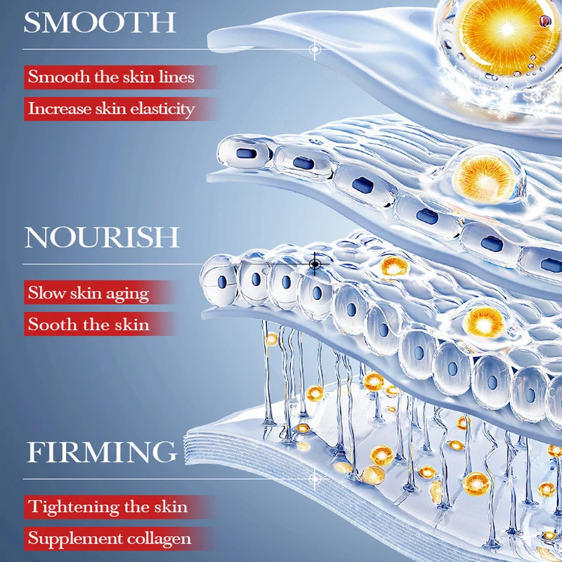 الحلزون الوجه مصل إزالة التجاعيد جوهر الكولاجين مكافحة الشيخوخة تبييض الوجه ترطيب مصل ثبات رفع العناية بالبشرة 50 مللي #4