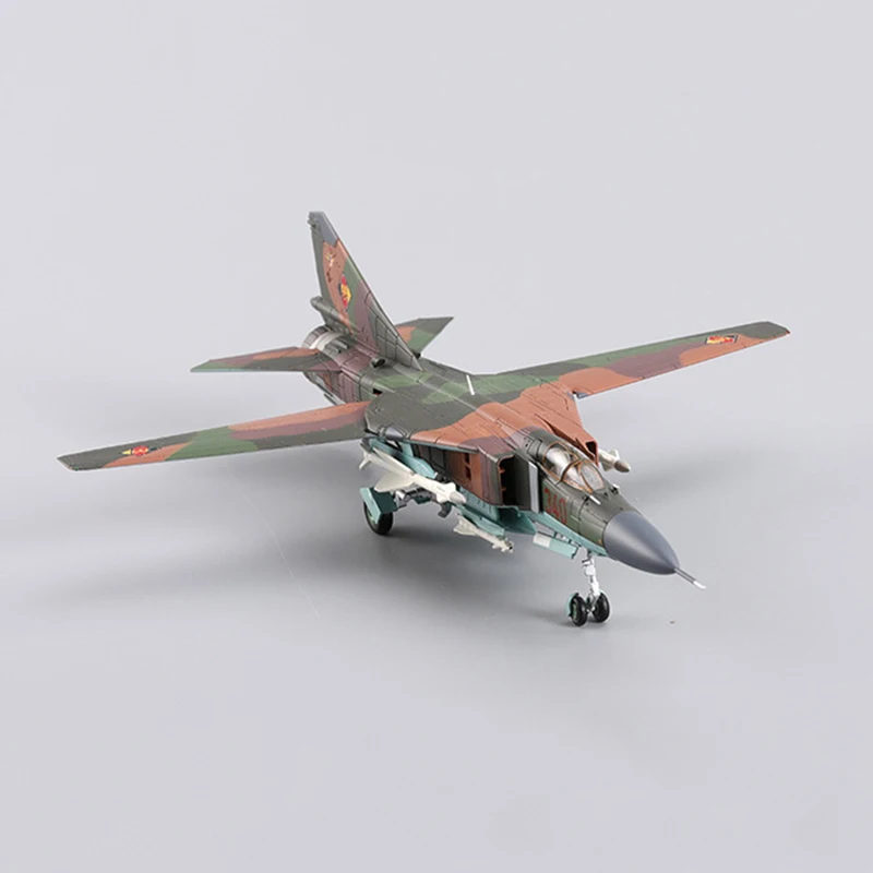 1/72 Scale East German Air Force MIG-23ML MiG23 Fighter Alloy Aircraft Model Adult Fans Collectible Gift Souvenir Display Show