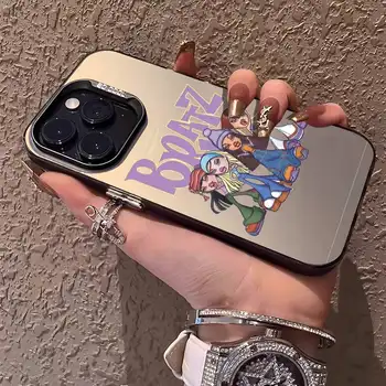 可愛粉紅芭比娃娃手機殼,適用於 iPhone 17/16/15/14/13/12 Pro Max Plus,彩色漸層軟 TPU 背蓋 12 最佳銷售 布拉茨娃娃案 - №10