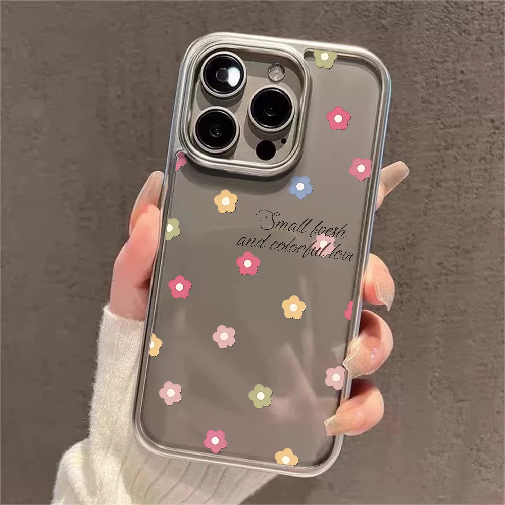 Tulpenblumen-Design Luxus-Handyhülle für iPhone 16 17 15 14 13 12 11 Pro Max Plus 15 XR XS Hüllen Transparent Stoßfest Coque – Detail 10