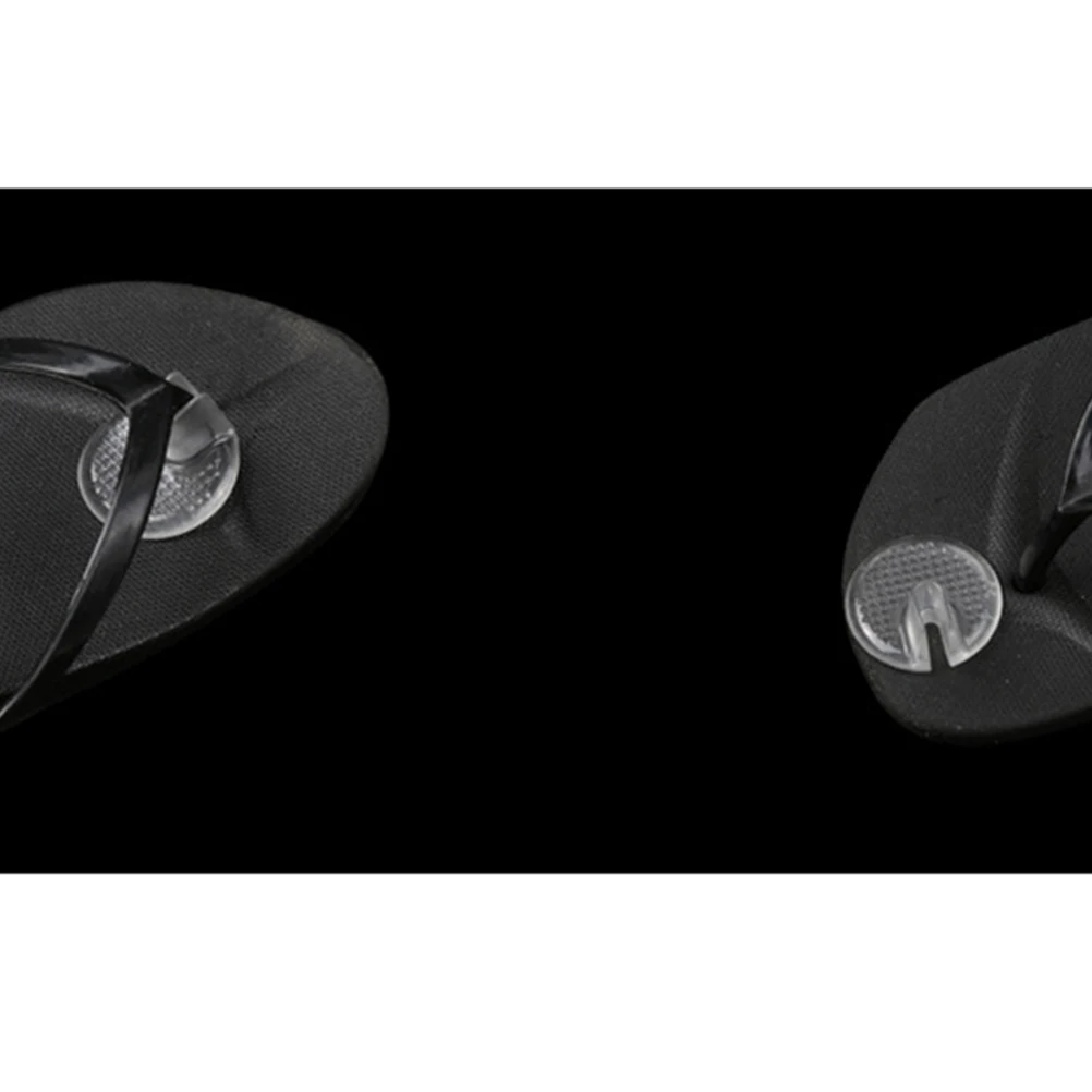 

5 Pairs Gel Pads Thong Sandals Breathable Non Slip Soft Durable Comfortable Silicone Insoles Toe Protectors Reusable Thin Design