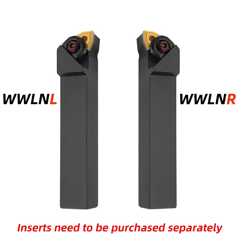 Imagem -04 - External Turning Tool Holder Cnc Ferramentas de Corte para Wnmg Carbide Inserts Wwlnr2023 1616 Torno Bar Wwlnr2525 Wwlnr3232