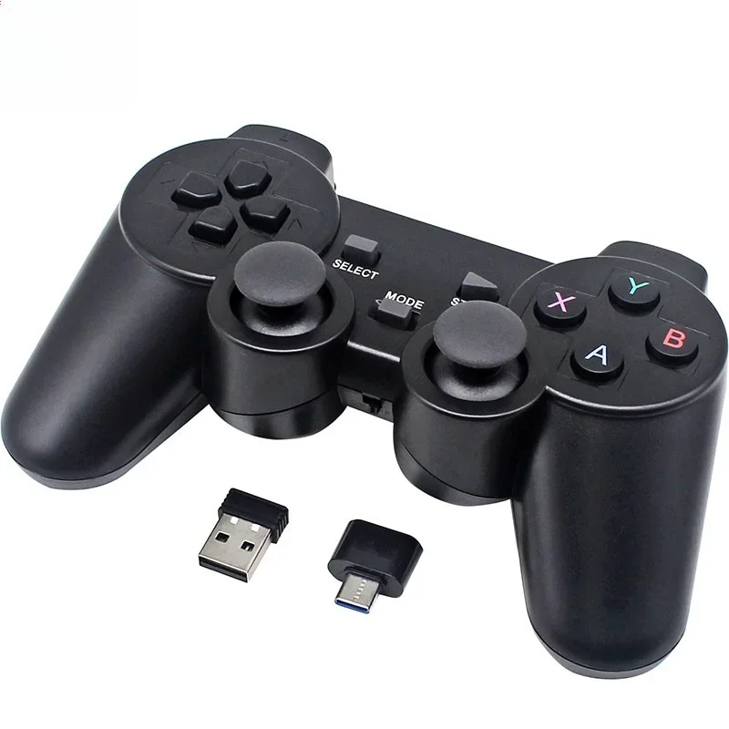 for PS3 Wireless Game Controller Works for PC TV Box Android Phone Universal USB Gamepad 2.4G Gaming Joystick for Multi Devices