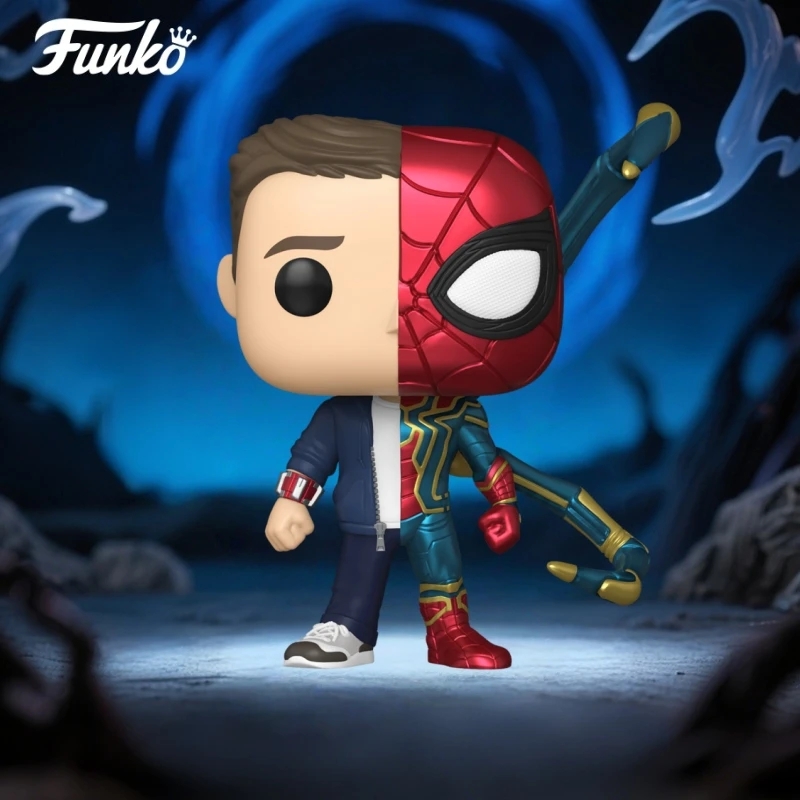 Marvel Figure Spider-Man 3 Steve Rogers/Captain America Peter Parker/Iron Spider Funko Pop Vinyl Figure Limited Edition Toy - Image 4