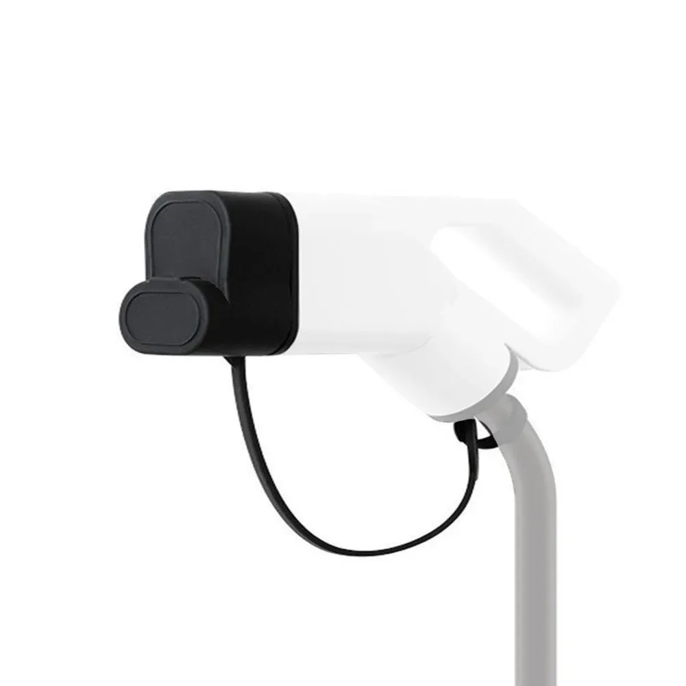 CCS2 DC For Combo 2 EV Charging Head Protective Cap Black Carbon Fiber Reinforced Polymer Weatherproof Dustproof Moistureproof