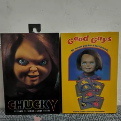 NECA Good Guys Ultimate Chucky 2 Doll Child's Play PVC Action Figure Collectible Model Toys Christmas Gift
