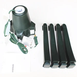 حامل بلاستيكي دوار لشجرة عيد الميلاد ، شجرة دوارة قابلة للتعديل ، حامل شجرة اصطناعية ، يصل إلى 7.5 قدم أفضل 10 مبيعات لشجرة عيد الميلاد الأساسية الدوارة - No10