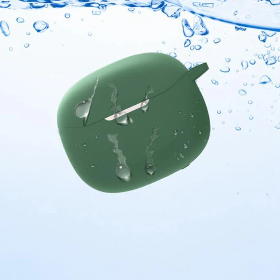 الكرتون الحال بالنسبة SoundPEATS Air3-Deluxe لطيف الحيوان سيليكون سماعات بلوتوث غطاء fundas