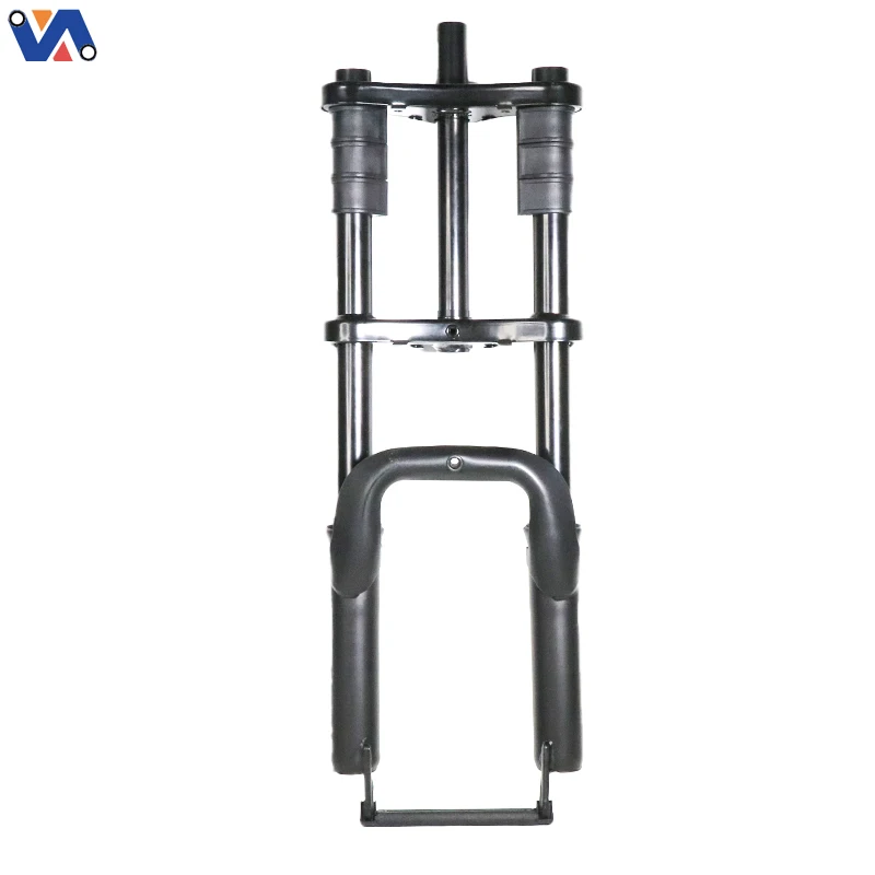 NEW IMAGE 16inch Fat Bike Front Fork For OUXI V80 Mini Shock Absorber 16inch E-bike Front Suspension Fork Replacement