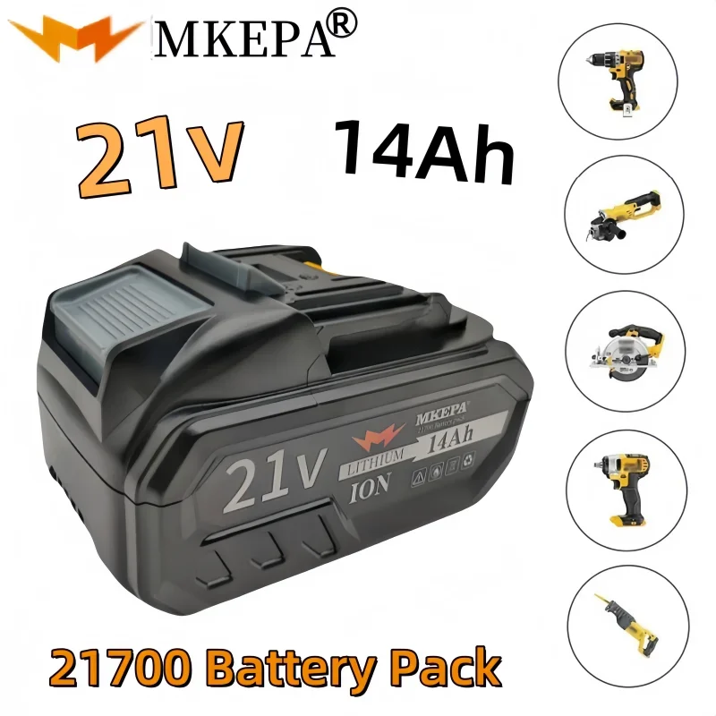 

21700 21V 14000mAh/14Ah lithium Ion battery for cutting machines, electric drills and other electric tools batterys