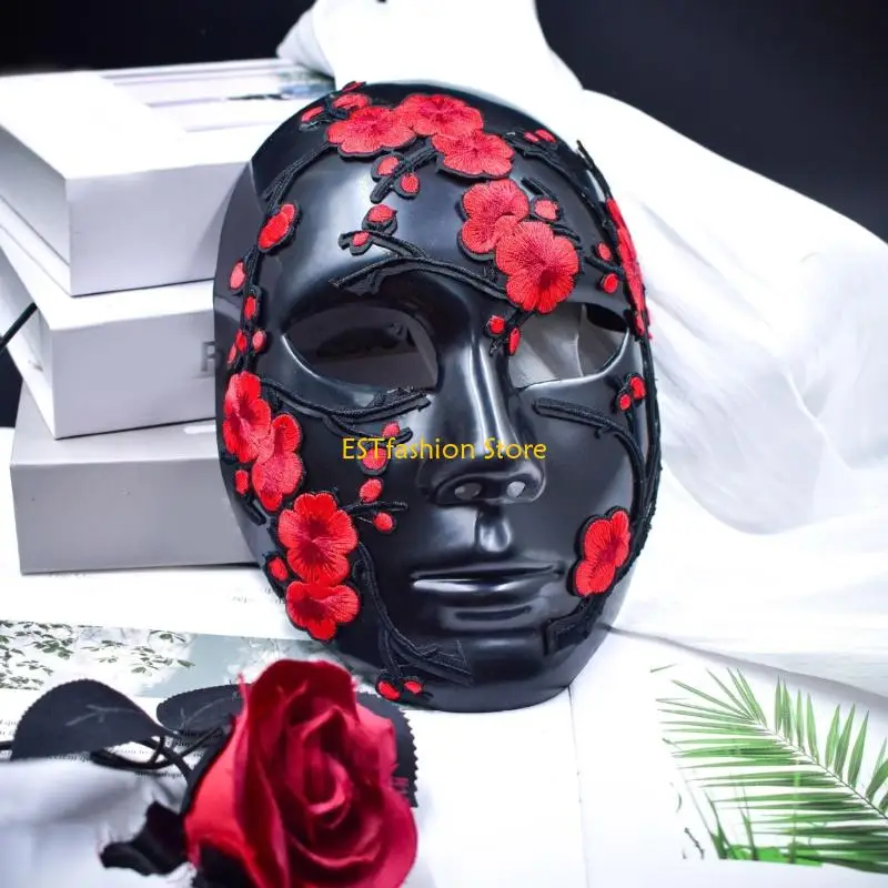 Máscara mascar mascarada Y5GC máscara fiesta halloween máscara traje halloween máscara mardi para