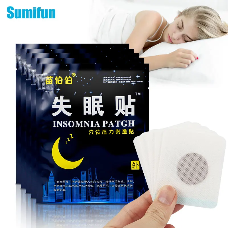 

5/10/15pc Herbal Sleeping Pills Relieve Stress Anxiety Help Fall Asleep Improve Sleep Quality Massage Health Care Medicine Patch