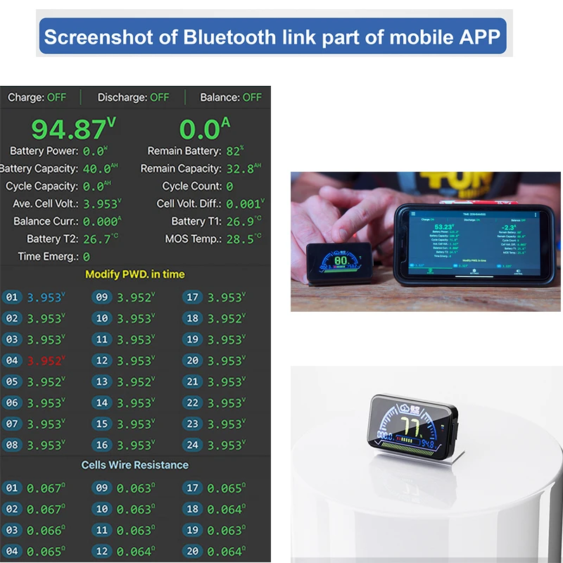 JIKONG BMS Smart LCD Display 2\