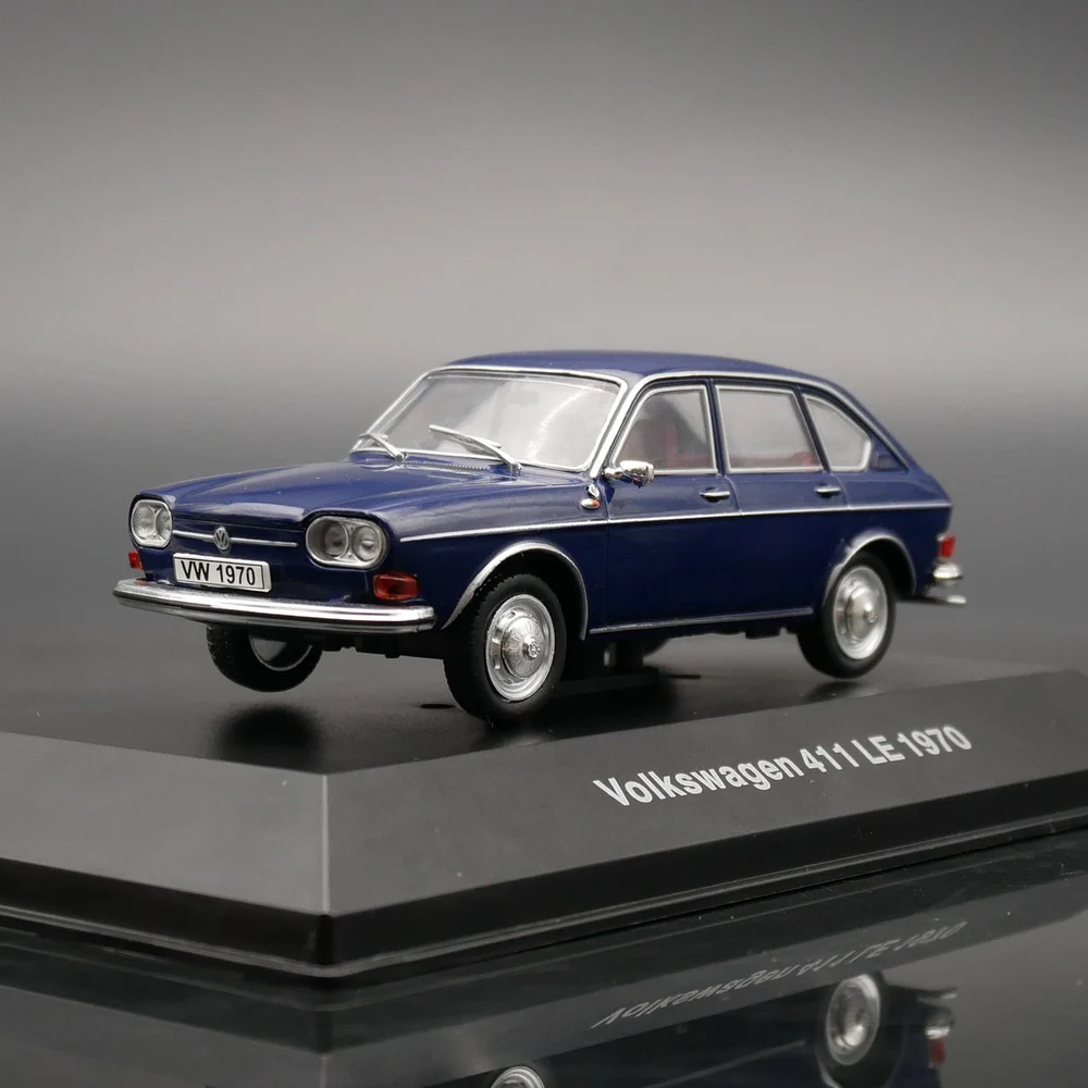 

Diecast IXO 1/43 Scale Volkswagen 411 LE 1970 Alloy Car Model Collectible Toy Gift Souvenir Display Ornament