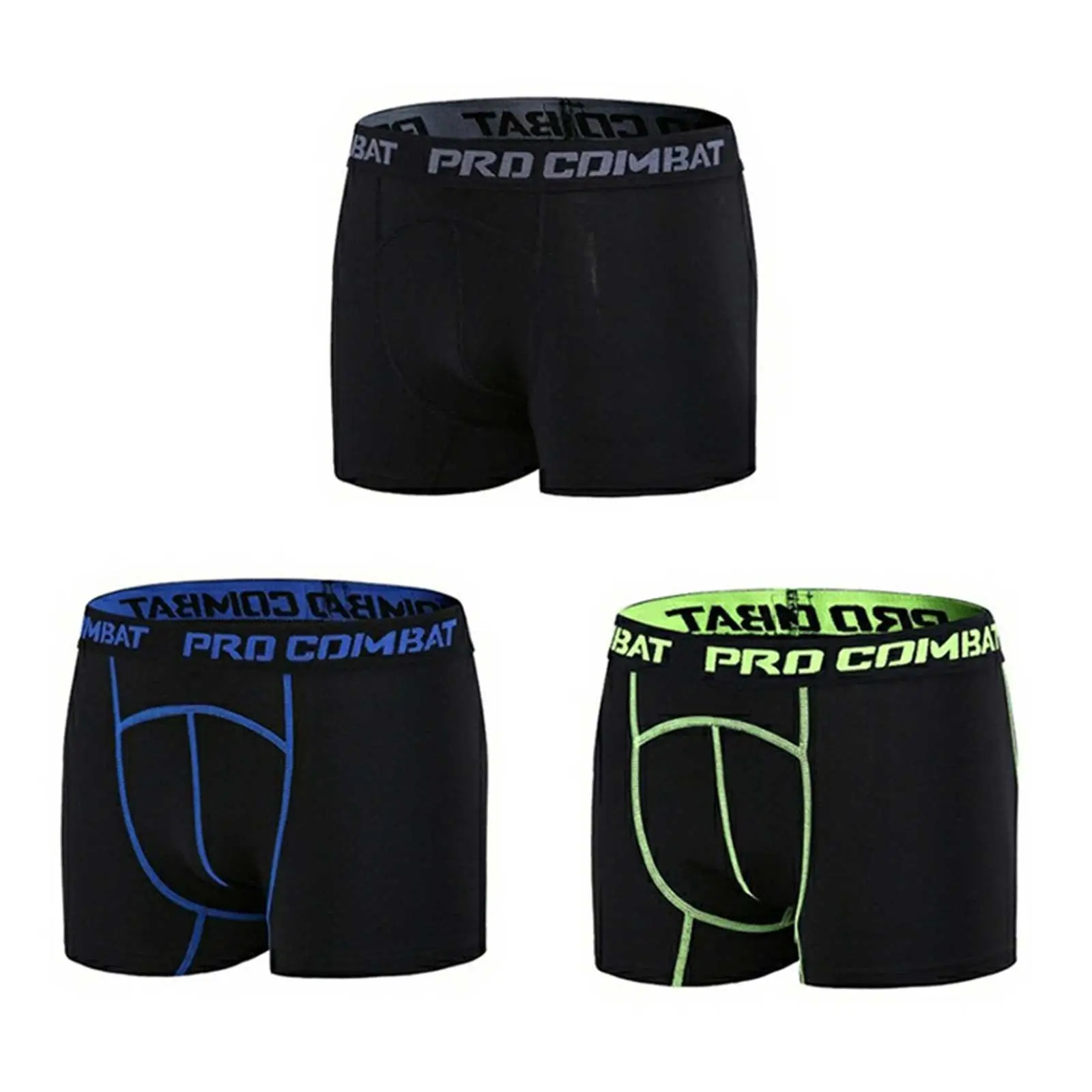 Calzamaglia da corsa da uomo pantaloni corti a compressione Super elastico Fitness sport lunghezza della coscia pantaloni da Yoga ad asciugatura