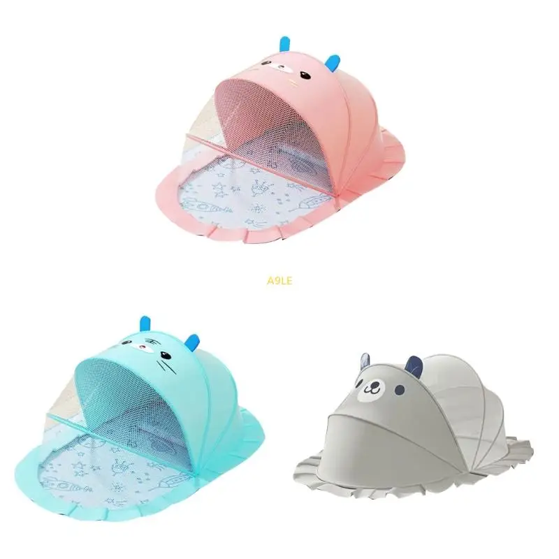 

Портативная складная детская кровать навес сетка сетка палатка с милым рисунком 360 градусов