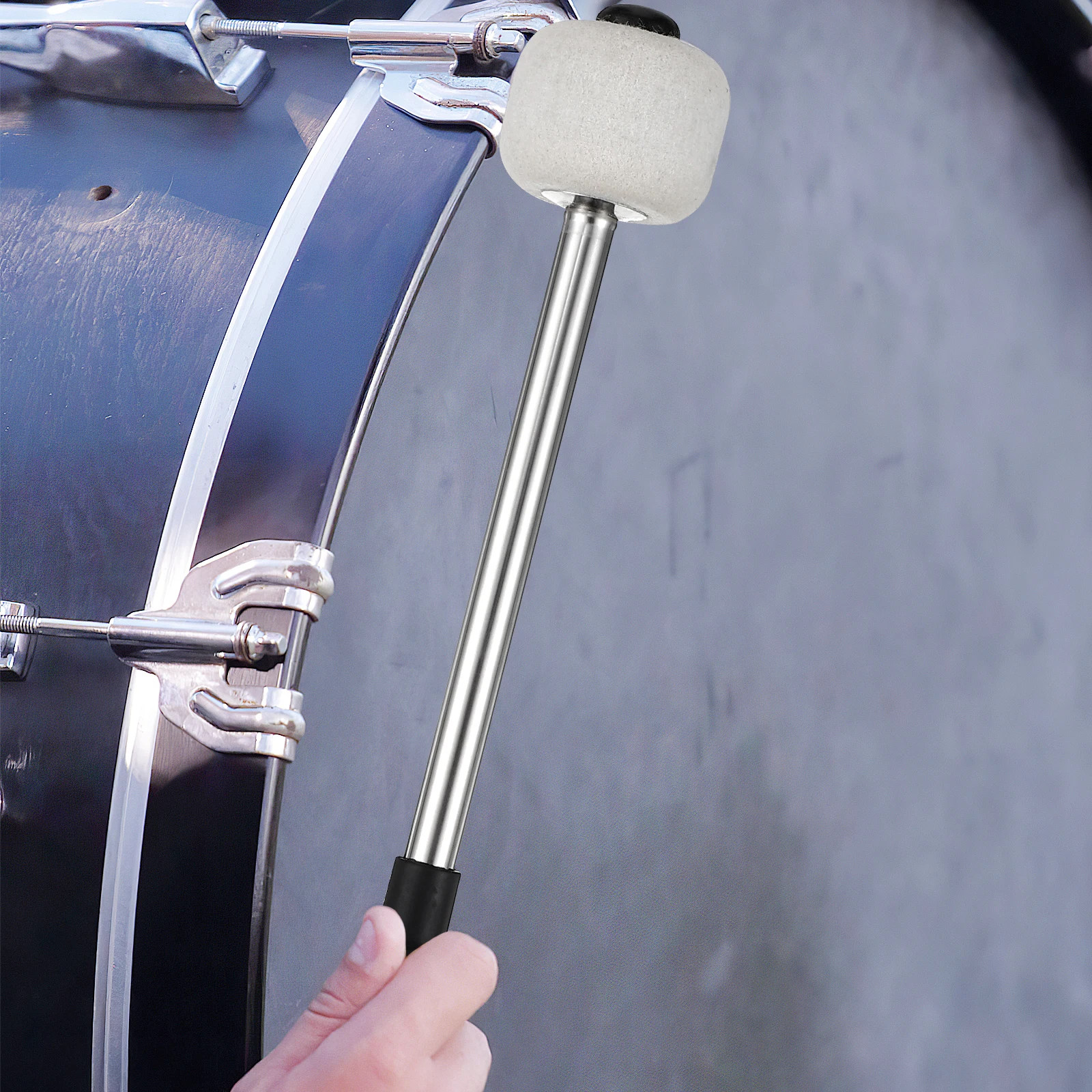 Drum Percussion Repique Musical Instruments Drums Felt Bass Mallets for Kids Rods Sticks Portable Timbales Drum Accessories