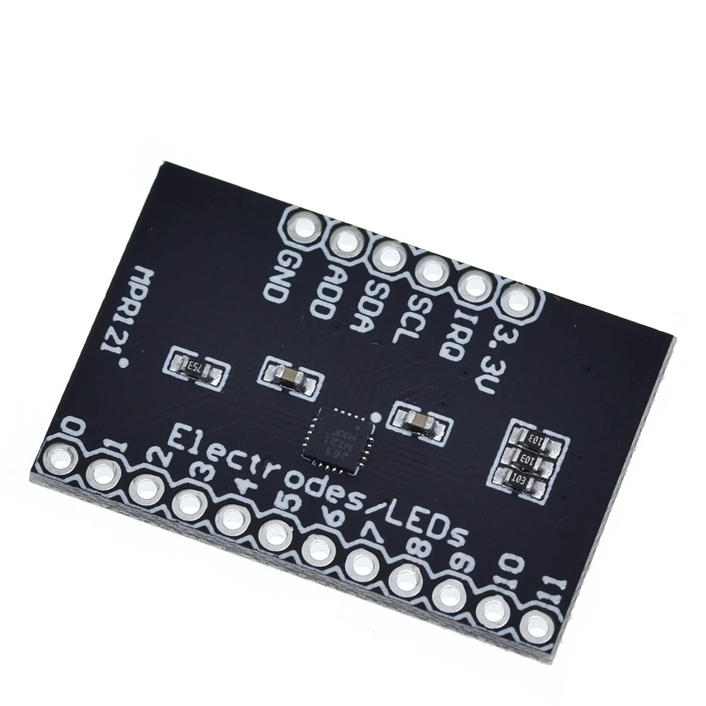 TZT MPR121 Breakout V12 Capacitive Touch Sensor Controller Module I2C keyboard Development Board For Arduino