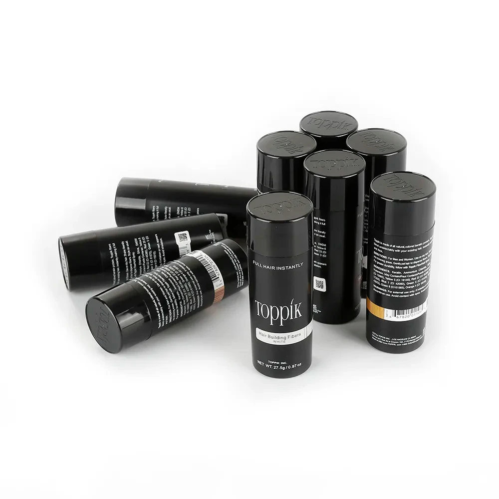 

9 Colors Hair Fibers Keratin, 12g，grams of filled thin or sparse hair, instant dense, plump hair, men and women