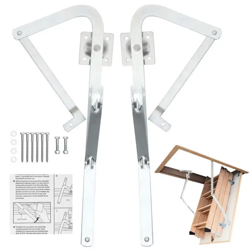 

Attic Ladder Spreader Hinge Arms Hinge Arm Set Ladder Hinges Spreader Hinge Arms Step Ladder Hinge Replacement Attic Ladder