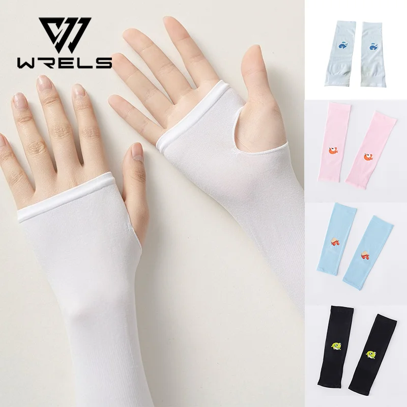 Summer Sleeve Cover Breathable High Elastic UV Protection Outdoor Sleeve Cover Sunscreen Basketball Driving Cycling Arm Sleeves