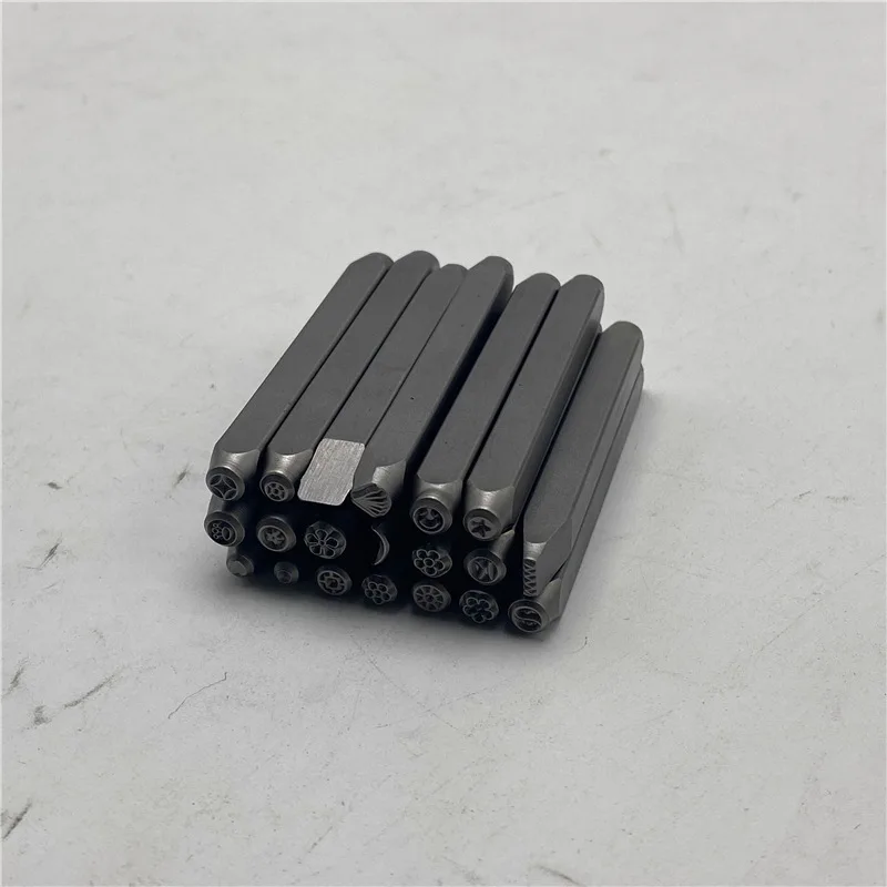 20PCS Design Jewelry Metal Stamp Steel Punch Tool for Beading & Jewellery Making Tool