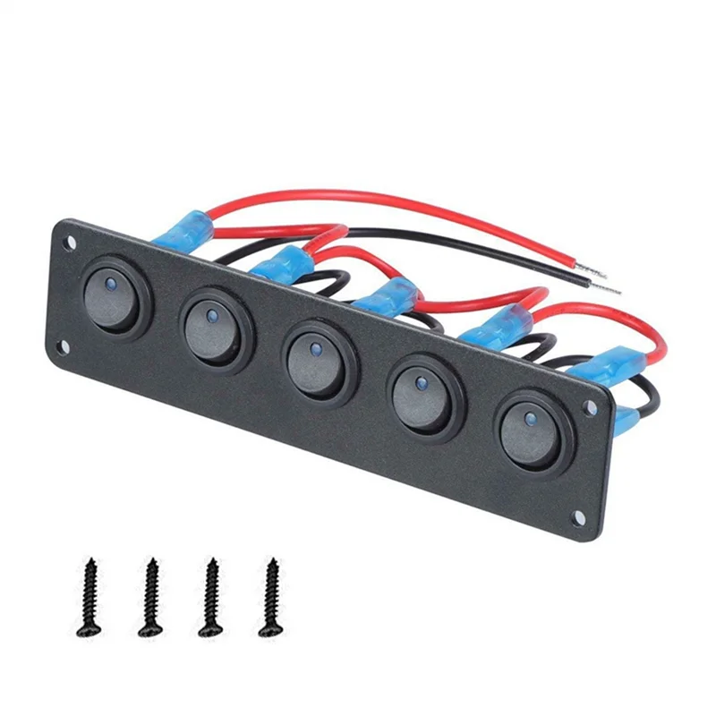 ABGR-5 بت مجموعة عين القط من نوع السفينة مع لوحة مفتاح الروك المعدل مع الضوء الأزرق