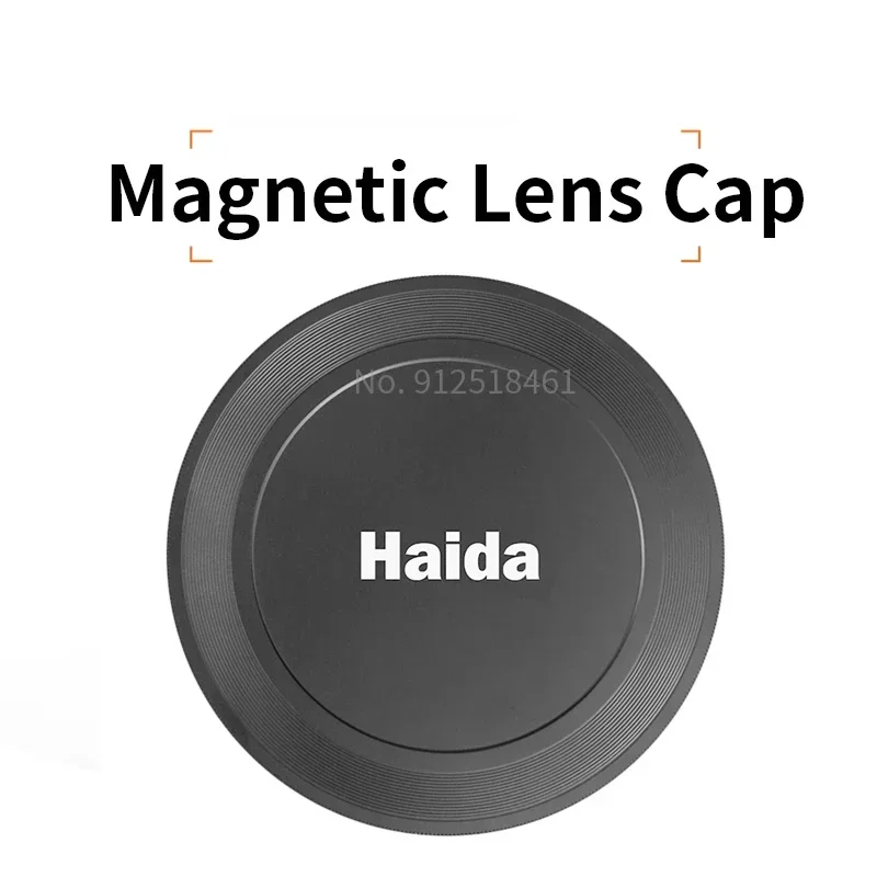 Haida magnetic circular front lens cap Protector cover for 52 55 58 62 67 72 77 82 mm Magnetic Filters