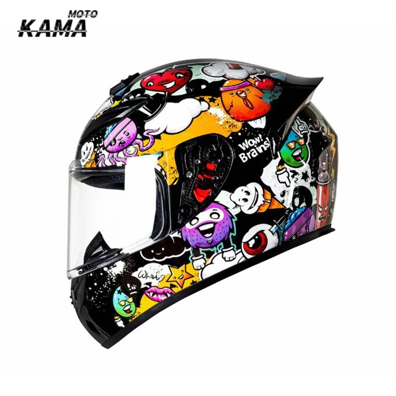 

DOT Certification Safety Motorcycle Helmet Full Face for Racing Motocross Motorbike Riding Moto Helmets Casco Moto Capacetes