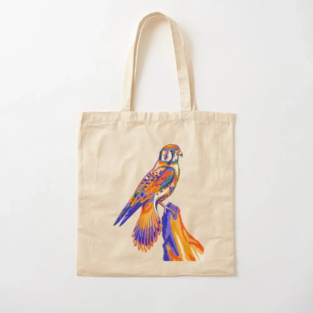 

American Kestrel Bird Art Tote Bag Fabric bag Shopper tote bags aesthetic Tote Bag